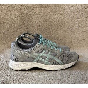 Asics Gel Contend 5 Athletic Running Shoes Sneakers Gray 1012A234 Women’s 8.5